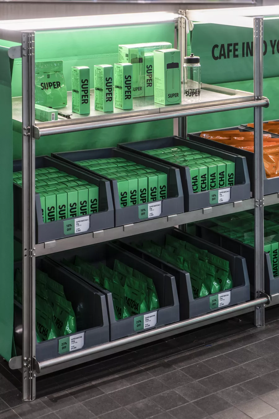 SUPER MATCHA Popup Store