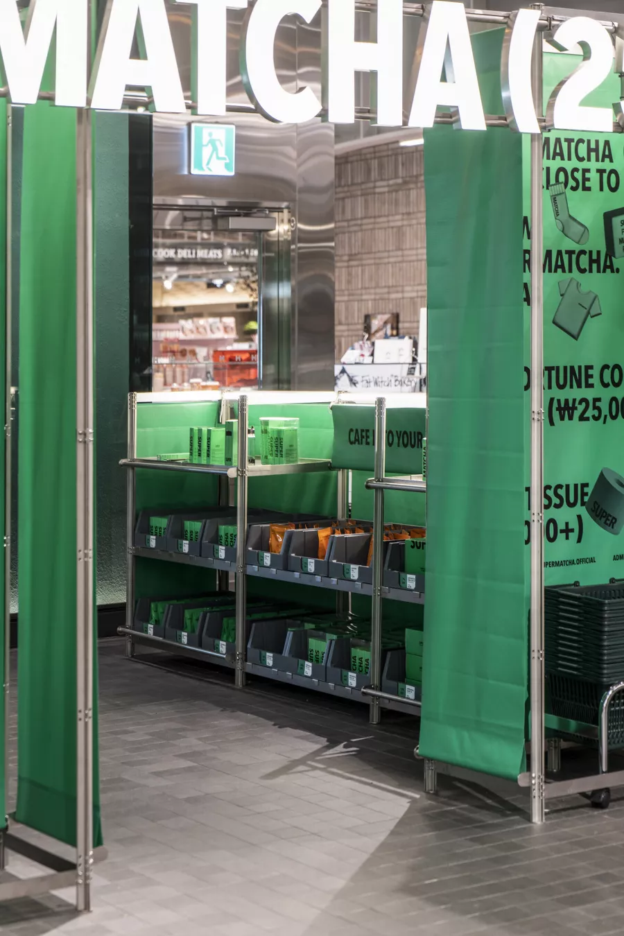 SUPER MATCHA Popup Store