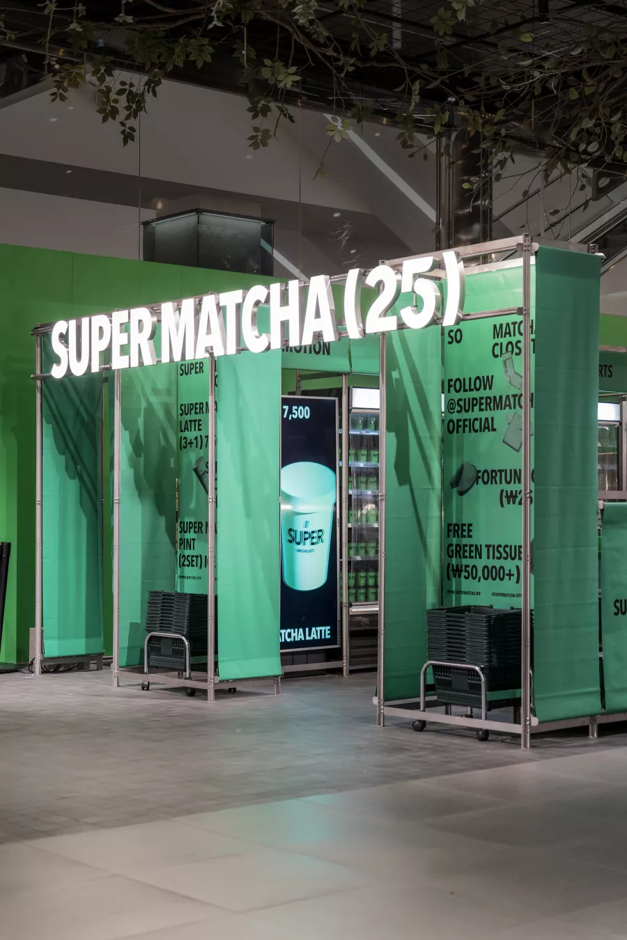 SUPER MATCHA Popup Store